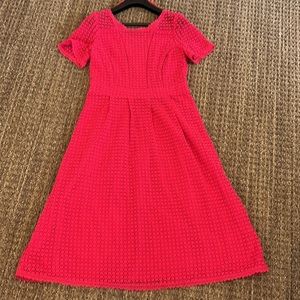 Boden Julieta Lace Dress Carnival Pink Size 10